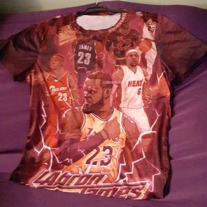 Lebron James, Heat, Cavs Players TShirt